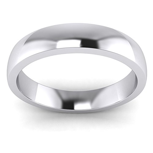 LANDA JEWEL 2/3/4/5/6/8/9mm Heavy Sterling Silver Comfort Fit Polished Womens Wedding Ring Plain Band2
