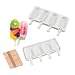 Produktbild Silicone Easy Cream Mini Ice Cream Bar Mold Set,BPA Free Trays,8-Cavity