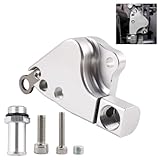 Silver Intake Manifold Adapter with Recirculation Compatible with K24 Heads Compatible with K20 Style Manifold