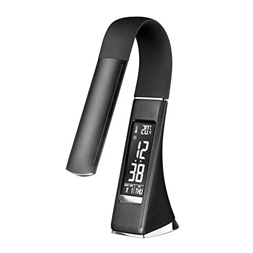 Aluminor GILDA N Lampe de Bureau, métal, ABS et Caoutchouc, Noir