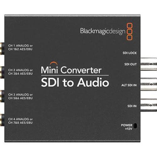 Blackmagic Design SDI to Audio Mini Converter CONVMCSAUD