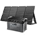 ALLPOWERS 2400W Powerstation mit Solarpanel 200W: S2000 PRO Solargenerator mit Solarpanel Faltbar SE200 - Schnellladung Mobiler Stromspeicher Notstromaggregat für Camping Wohnmobil Off-Grid