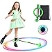 Swing Wheel mit Lichtrad,Kinder Blinkender Springring,Hüpfspiele für Kinder,Blinkender Sprungball,Blinkt Schaukelball Sportspielzeug,Springball für den Knöchel,Hüpfspie Fettverbrennungsspiel Kinder