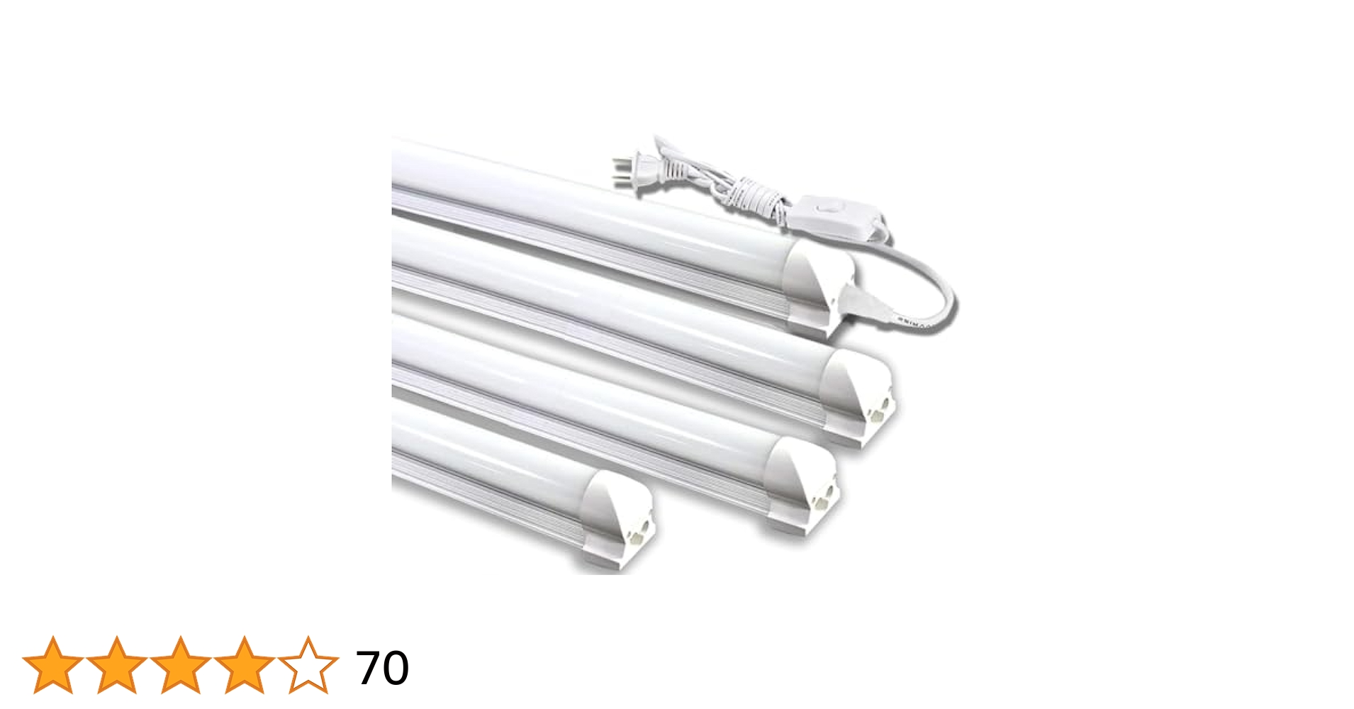 Yassy 大量 激安 240cm 2400mm 直管形LED蛍光灯 倉庫 Amazon
