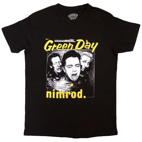 Green Day Jaune Pick Nimrod T Shirt Size XL