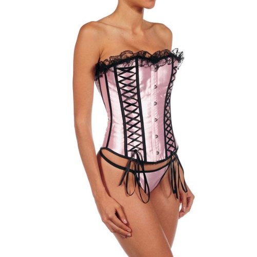 Intimax corsets lencería y moda Apolo Corsé, Rosa, L para Mujer