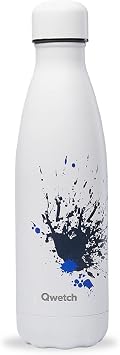 QWETCH Paslanmaz  elik Yal t ml   i e 500 ml Model Sprey Beyaz