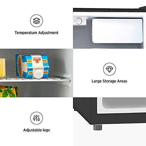 Midea WHS-160RSS1 Single Reversible Compact Refrigerator thumb #4