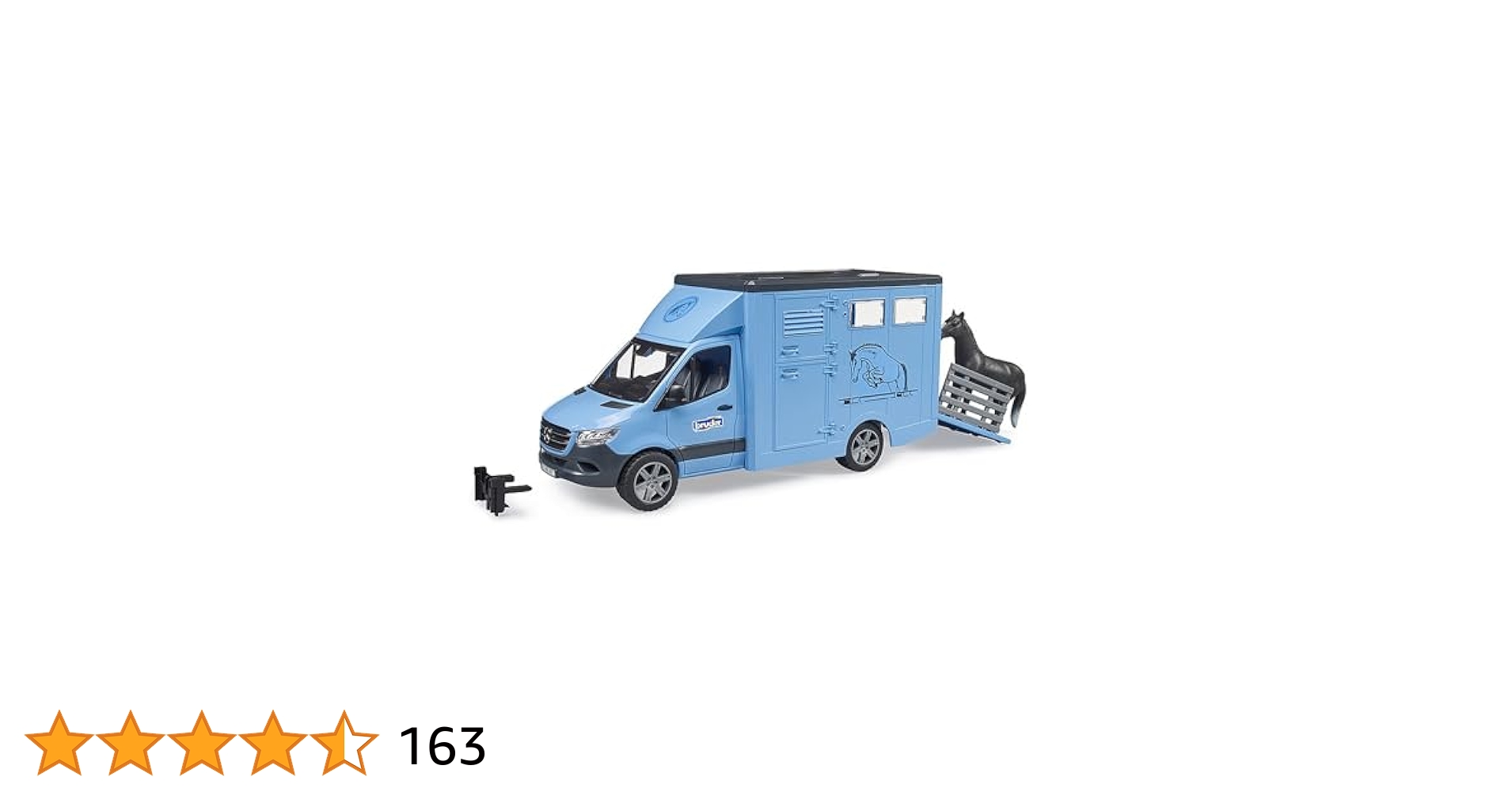 Amazon.co.jp: bruder ブルーダー MB 馬運車（馬付き） BR02674