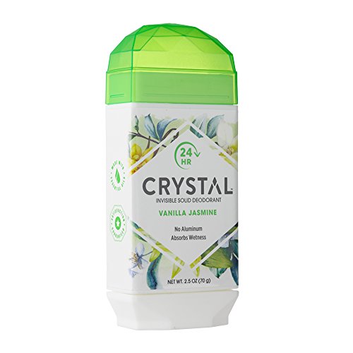 Crystal Invisible Solid Deodorant Absorbs Wetness , Vanilla Jasmine, 2.5 Ounce (2659) #TOP1