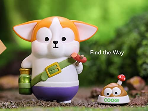 Amazon | POPMART Coogi アイランド アドベンチャー シリーズ PVC&ABS