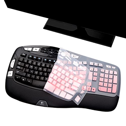 Protector de teclado i-Tensodo para Logitech K350 MK550 MK570 miniatura 4
