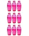 Produktbild Cointreau Shaker -Becher/Kunststoffshaker / - Cointreau Politan/Cosmopolitan / 9er Set Shaker in Pink von Cointreau + Cocktail Anleitung / 2cl + 3cl + 5cl Eichung/Eichstrich