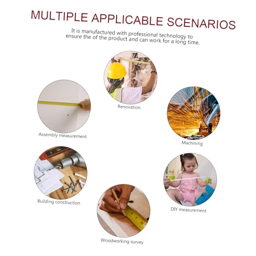 Cinta Métrica Autobloqueo Levemolo para Carpintería miniatura 3