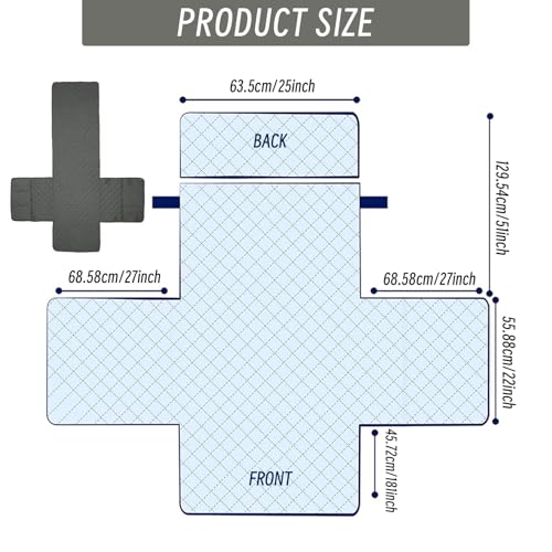 Funda reclinable impermeable para el hogar y zonas de oficina 4