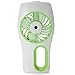 Produktbild Juboury tragbarer USB Ventilator mit Luftbefeuchter. Super Kühlwirkung für Unterwegs, Zuhause und im Büro (Grün)