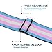 Buckle-Down Belt, Seatbelt Buckle Belt, Flag Transgender Baby Blue Baby Pink White, 30 to 44 Inches