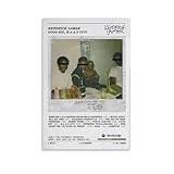 CHIMOSHEJI Kendrick Lamar Musikalbum-Poster, Wandkunst, 