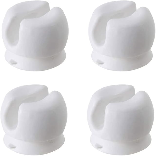 4 Pcs Toothbrush Holder with Suction Cup Wall-Mounted Toothbrush Holder Multi-Function Wall Storage Hook for Keep The Toothbrush Dry to Prevent Dust