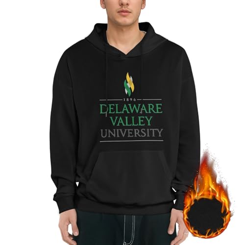 Delaware A Valley University Men'S Fleece Hoodie Pocket Hoodies & Sweatshirts2