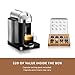 Nespresso Vertuo Coffee and Espresso Maker by Breville, Chrome