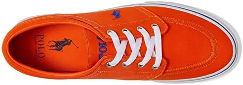 POLO RALPH LAUREN Mens Faxon X Sneaker, Sailing Orange/Royal Pp, 12 US | Image 1