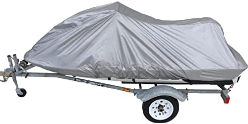 Silver Jet Ski PWC Cover Compatible for Tigershark by Arctic Cat Monte Carlo 648 1996 1997 2 Seater