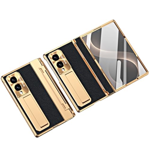 Étui de béquille en cuir Samsung Galaxy Z Fold 8 anti-rayure et antichoc