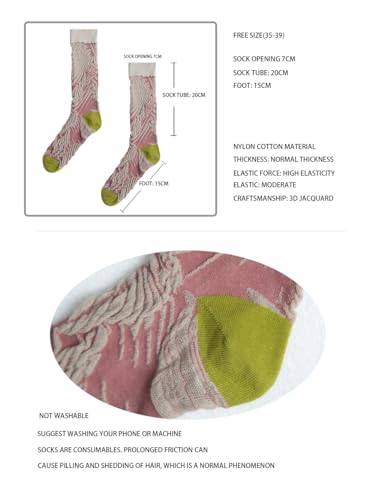 Geometric Pattern With Medium Tube Calf Socks,Children's Gathering, Boys and Girls Stacking Socks4