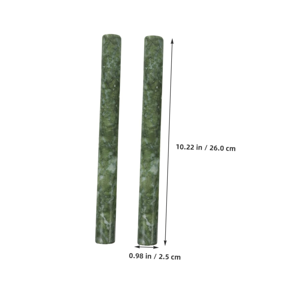 2piezas Rodillos De Mármol Natural Para Amasar Masa Rodillo Antiadherente Para Hornear Herramientas De Cocina