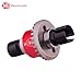 Mesimsple 2PCS Alum H16BM Front Rear Differential Diff Gear for 1/16 H16BM H16207 16208 16209 16210 H16 1/14 14301 14302 14209 14210 H14BM Series Upgrades Part Red
