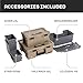 DECKED Truck Bed Storage System with System Accessories | Compatible with RAM 1500 2009-Current Classic Edition & 2500/3500 2010-Current 6'4