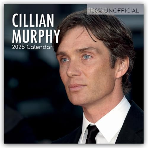 Bild: Cillian Murphy 2025 ? 16-Monatskalender: Original The Gifted Stationery Co. Ltd [Mehrsprachig] [Kalender] (Wall-Kalender) f�r 10,40 EUR (-30%) statt 14,95 EUR bei Amazon