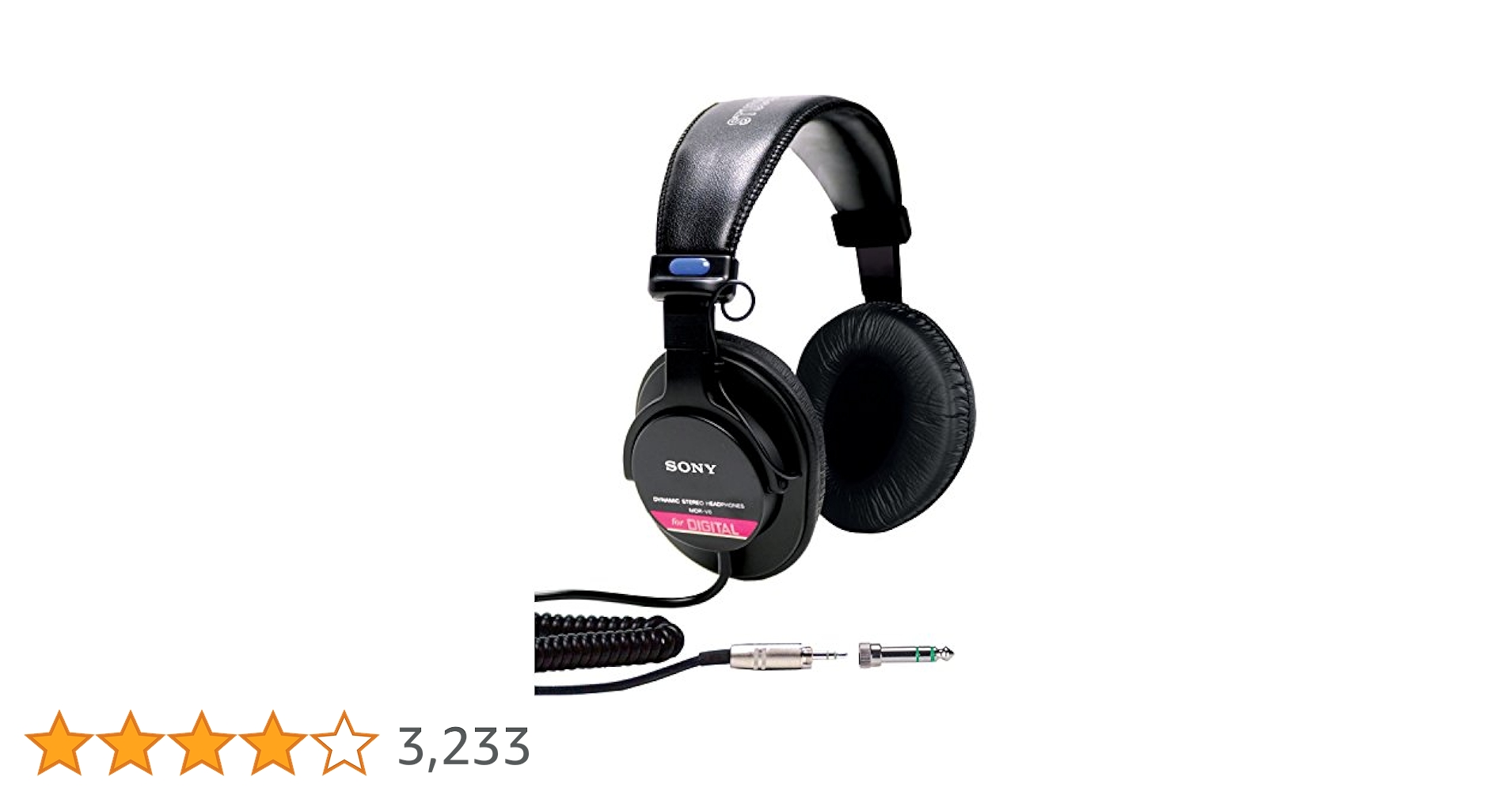 Sony MDR-V6 モニターヘッドホン 有線 Amazon.co.jp: SONY スタジオヘッドホン MDR-V6 (国内未発売