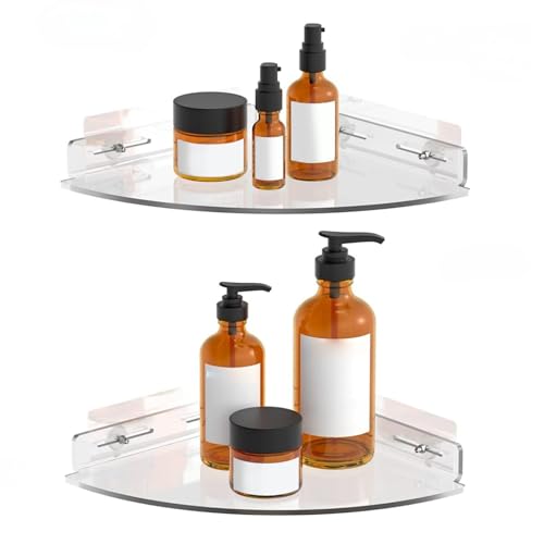Rangement d'angle pour douche sans perçage étagère murale