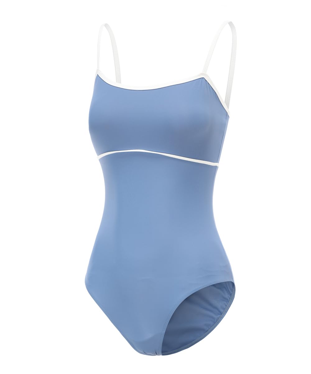 ModLatBal Women's Camisole Leotard with Adjustable Straps for Ballet Dance Leotards