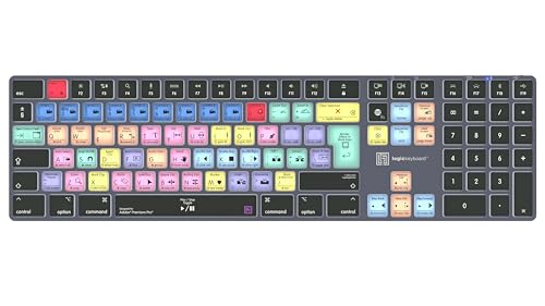 Logickeyboard Adobe Premiere Pro CC Titan UK Mac