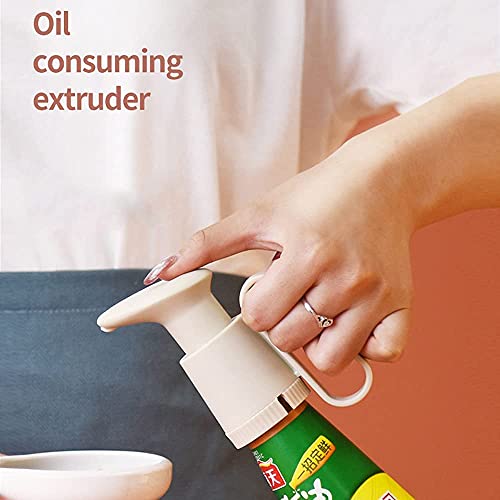 Jam Bottle Pump Oyster Sauce Dispensers, syrup bottle nozzle pressure oil sprayer household pump push-type for Oyster… - Image 6