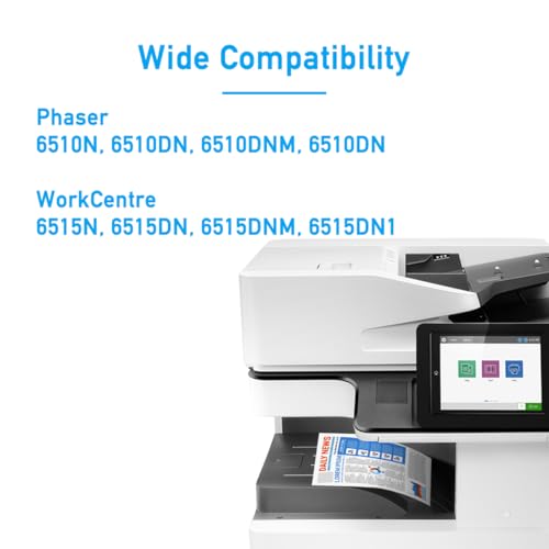Cartouche de toner compatible Xerox 6510 6515 XL pack de 4