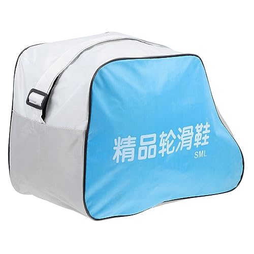 KOMBIUDA Handheld Skate Bag for Ice Skating and Roller Skating Durable Storage Container for Skates Convenient and Easy to Clean for Adults