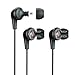 JLab Audio JBuds2 Premium in-Ear Earbuds with Guaranteed Fit | Wired Earbuds | Titanium 10mm Drivers Noise Reducing | Nickle-Plated 3.5mm Audio Jack | Black