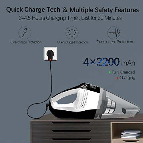 DN DENNOV Handheld Vacuum Cordless 