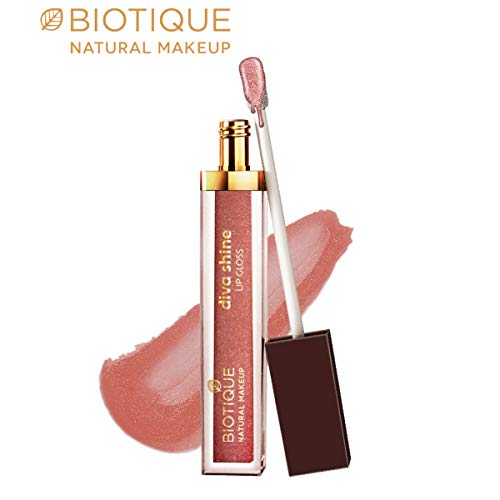 Image of Biotique Diva Shine Lip Glossy, Naughty Nude Red