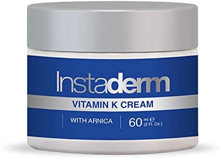 Vitamin K Cream- Bruise Healing Formula with Arnica. Dark Spot Moisturizer for Bruising, Spider Veins & Broken Capillaries. Repair Under Eye Dark Circles, Fine Lines, Puffiness, Wrinkles Face & Body.