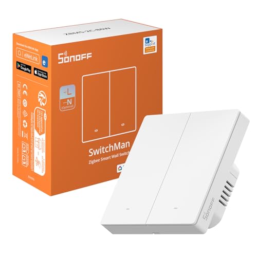 SONOFF Zigbee Smart Wall Switch ZBM5-2C-86W