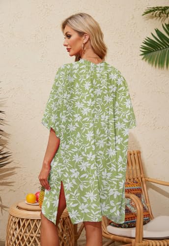 Image of Jayscreate Women's Breezy Summer Boho Kimonos Sheer Beach Cardigan Cover Up