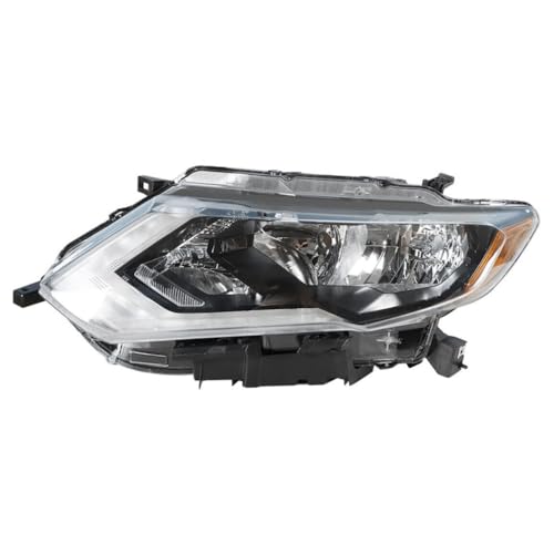 Momtlck Projector Headlight Headlamp Driver Left Side for Nissan for Rogue S/SL/SV 17-19 125-10556