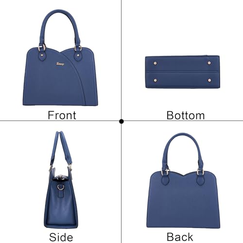 Purses for Women Top Handle Satchel Handbags Shoulder Bag Messenger Tote Bag Purse Wallet Set 2pcs - Image 5
