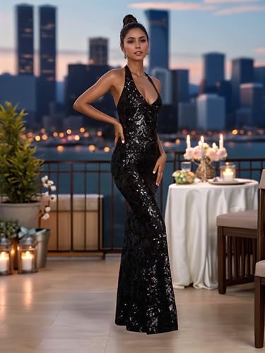 Image of Figdaw Elegant Long Prom Dresses Sexy Evening Gowns for Women Formal Events 2025