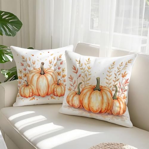 Housse coussin 60x60cm de luxe velours orange finition invisible